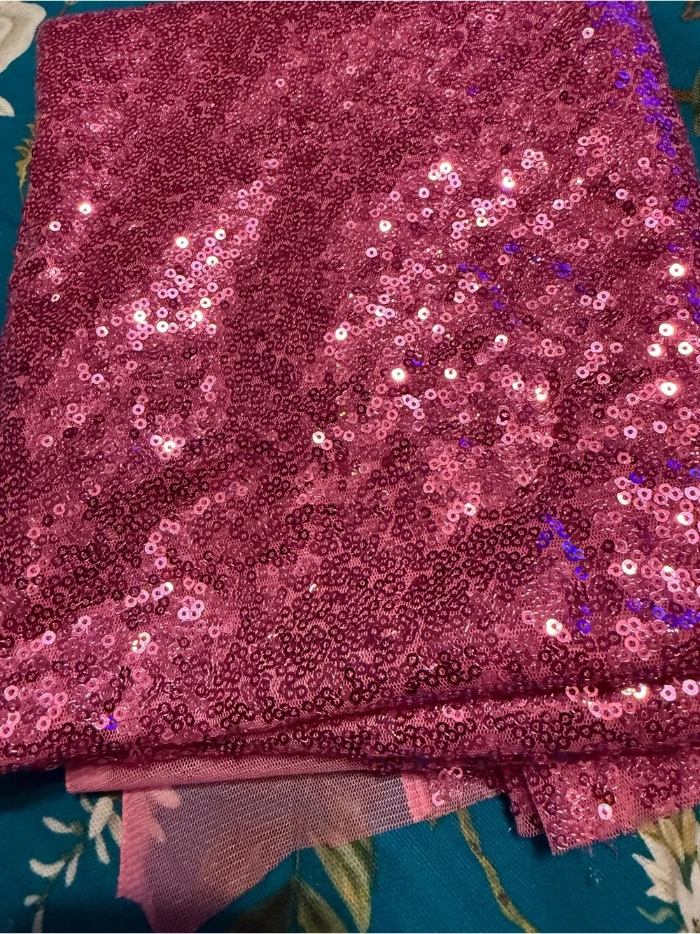 Pink Sequin Tablecloth - Sparkling Dining Accent
